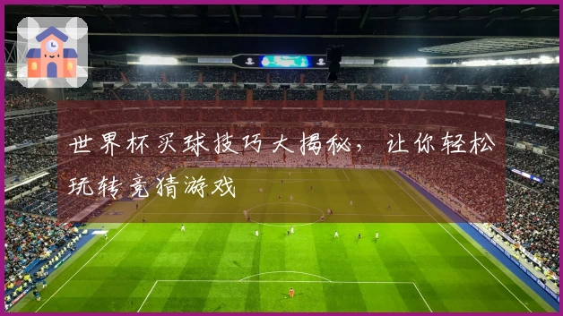 世界杯买球技巧大揭秘，让你轻松玩转竞猜游戏