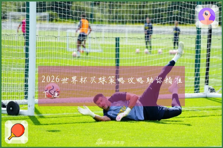 2026世界杯买球策略攻略助你精准下注
